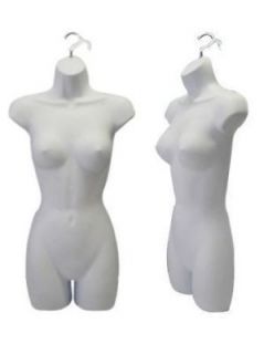 Mannequin Dress Body Form: WHITE Dress maniquin manikin