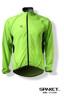 SPAKCT Cycling Coat,Wind Coat,Rain Coat Apple 2 Green