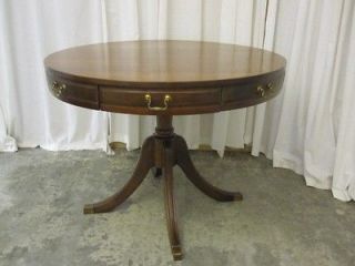 Antique Walnut Duncan Phyfe Style Side or Lamp Table w Drawer Extra 
