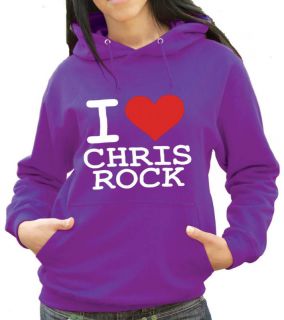 Love Chris Rock Hoody   Any Colour Any Size (1061)