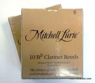 Mitchell Lurie Bb Clarinet Reeds #5 RML10BCL500