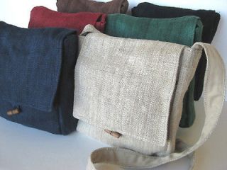 Hemp Bag ~ Simple, plain, natural ~ Six color options