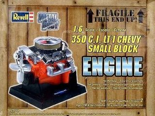 Revell Chevy 350 CID LT 1 Die Cast Engine Model Kit   1:6 Scale