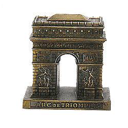 Arc de Triomphe French Statue, Metal Souvenir from Online Paris Gift 
