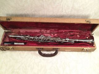   Calvert Clarinet All Metal Body and Other Pieces Mouthpiece Hard Case