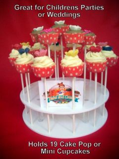 clear cupcake stand in Cake Stands & Plates