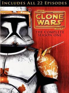 Star Wars The Clone Wars ~ Complete 1st First Season 1 One ~ NEW 4 