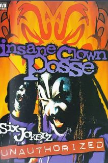 Insane Clown Posse   Six Jokerz Unauthorized DVD, 2001