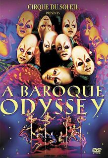 Cirque du Soleil   A Baroque Odyssey DVD, 2001