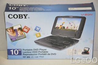 New Coby 10 Widescreen Portable DVD Player   TFDVD1029 (Black)