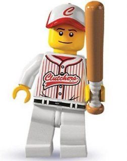 Lego Minifigures Series 3 Baseball Player Mini Figure