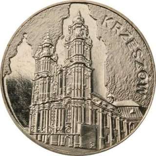 KRZESZOW   Polish old city   nordic gold coin from 2010