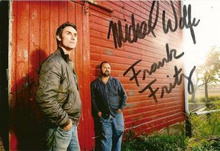 American Pickers signed auto TV History EX Rare LOOK!