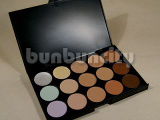 15 Colors Camouflage Concealer Palette Cosmetic Makeup Kit (FG15)