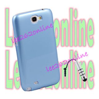 Baking finish shell Case For Samsung Galaxy Note 2 N7100 Pearl White 