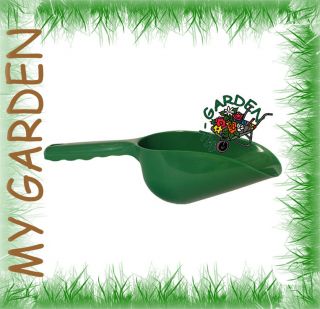 29cm GRADUATED PLASTIC GARDEN SCOOP TROWEL FOR COMPOST SOIL FEED SEED