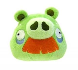 NEW Angry Birds Plush 5 Inch Helmet Pig with Sound 