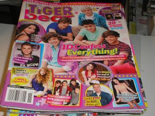 TIGER BEAT magazine nov. 2012 SELENA , JUSTIN, One Direction , 1D 