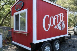 Coffee Shop Concession Trailer Mobile Business
