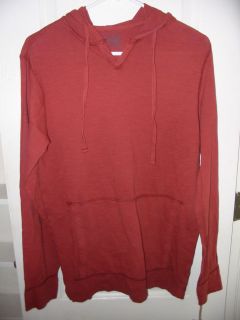 New Mens Converse Hoodie Pullover Rust Color size S small 100% Cooton 