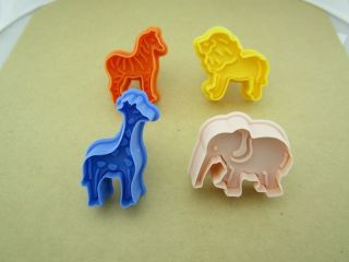   lion/giraffe/z​ebra/elephant Cutter Cake sugarcraft crafts Mould