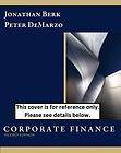 Corporate Finance by Jonathan Berk and Peter DeMarzo 2011, Mixed Media 