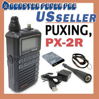 Brand New Puxing PX 2R Two Way Radio UHF 400 470MHz (TX/RX)