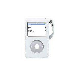 SALE New iLuv i106AWht   Classic White Leather Case For Ipod Video