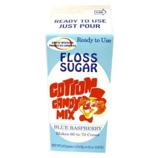 Blue Raspberry Cotton Candy Floss Sugar Ready to Use Premium Sugar 