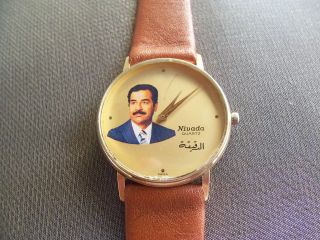 Collectable Swiss NIVADA Mens Watch~Special Edition for Late Saddam 