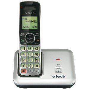 Vtech Cordless Wireless Phone w/ Hands Free Speaker DECT 6.0 Caller ID 