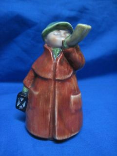 Goebel Town Crier Boy Figurine w/ Horn and Lantern