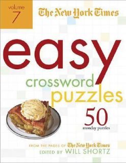 Easy Crossword Puzzles 50 Monday Puzzles from the Pages of the New 