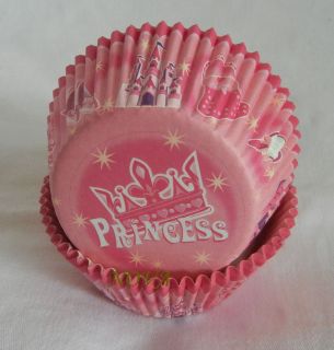   Pink sweet princess Cupcake Cake liners baking paper cup muffin case