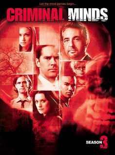 Criminal Minds   The Complete Third Season DVD, 2008, 5 Disc Set 