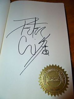 Makeup to Breakup AUTOGRAPHED Peter Criss of KISS SIGNED Numbered book 