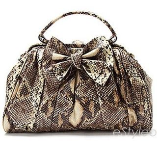 JESSICA SIMPSON Faux PYTHON CROC Satchel/Handba​g/Shoulder bag NWT