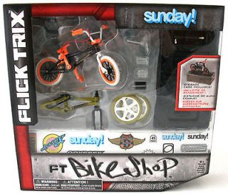 Flick Trix Trick BMX Finger Bike Shop Sunday Bikes   Brand New 