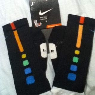 Custom Nike Elite Socks Sz Large (8 12) nike elite rainbow socks