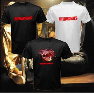   Runaways band cherry bomb T Shirt joan jett   currie fanning movies