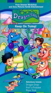 Dragon Tales #5   Keep On Trying (2001, VHS) NEW