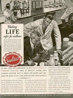1951 Sealtest Laboratory Protection for milk, dairy
