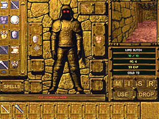 Advanced Dungeons Dragons Descent to Undermountain PC, 1997