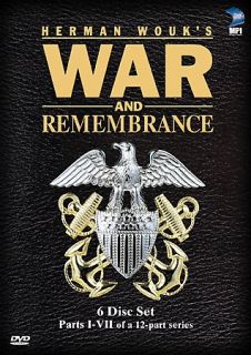 War and Remembrance 1   Boxed Set DVD, 2004, 6 Disc Set
