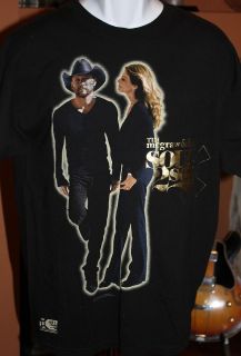  Faith Hill Tour 2007 Souvenir Concert Country Music Large T Shirt