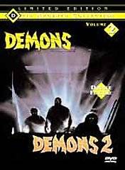 Dario Argento Collection Vol. 2 Demons Demons 2 DVD, 2001, 2 Disc Set 