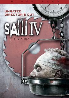 Saw IV DVD, 2008, Widescreen   Unrated Directors Cut
