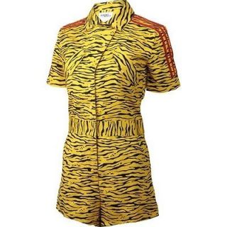 Adidas Originals Jeremy Scott Large L Animal Print Jump Suit Dress 