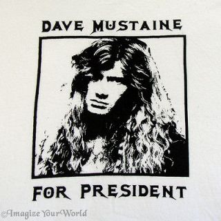 dave mustaine t shirt in Mens Clothing