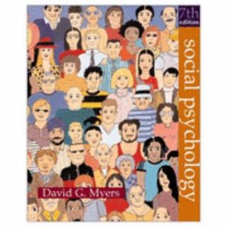 Social Psychology by David G. Myers 2001, Book, Illustrated